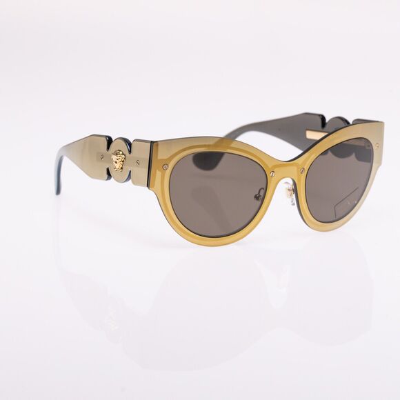 Versace Model 2234 Transparent Brown Sunglasses (missing parts)